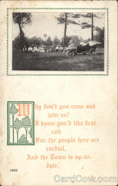 Why Don't You Come and Join Us? Cars