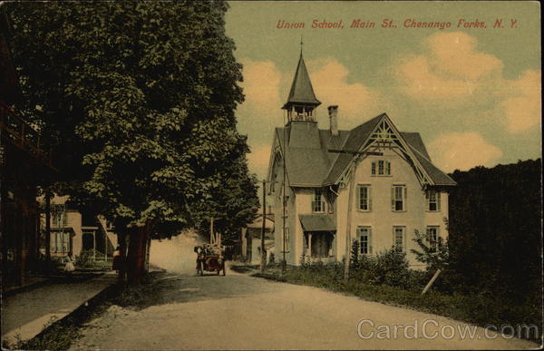 Union School, Main St Chenango Forks New York