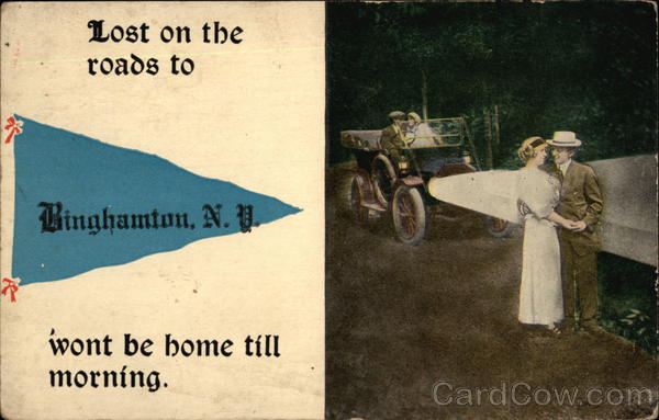 Lost on the roads to Binghamton New York