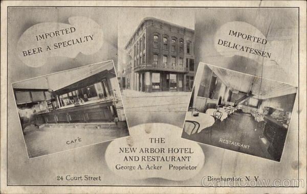 The New Arbor Hotel and Restaurant Binghamton New York