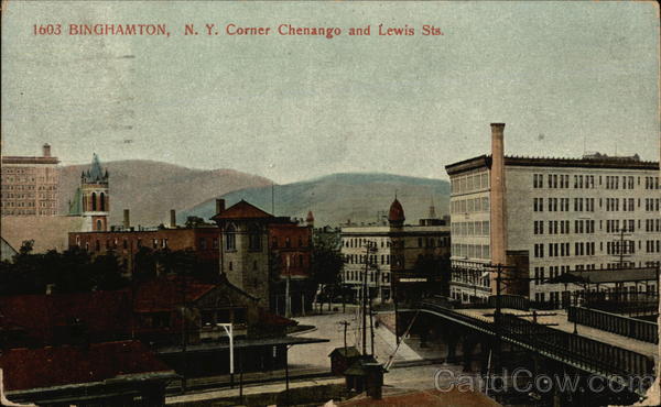 Corner Chenango and Lewis Streets Binghamton New York