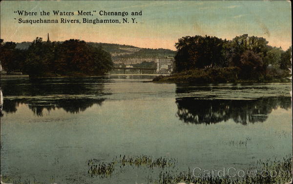 Chenango and Susquehanna Rivers Binghamton New York