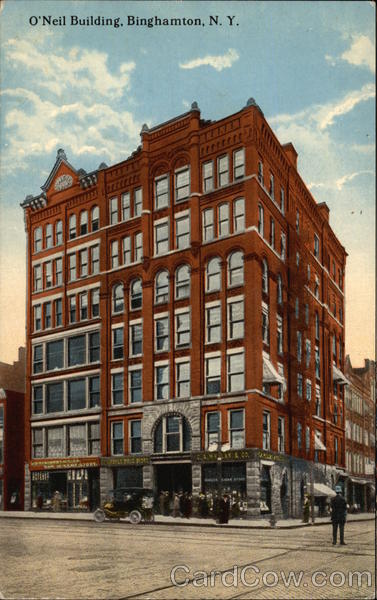 View of O'Neil Building Binghamton New York
