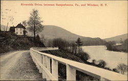 Riverside Drive, between Susquehanna, Pa., and Riverside Drive, between Susquehanna, Pa., and