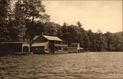 The Oquaga Cottage Oquaga Lake, NY Postcard Postcard