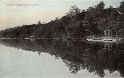 The West Shore Oquaga Lake, NY Postcard Postcard