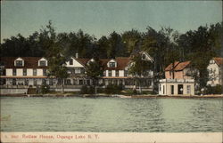 Retlaw House Oquaga Lake, NY Postcard Postcard