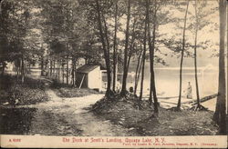 The Dock at Scott's Landing Postcard