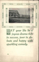 May your life be a joyous drama Endicott, NY Postcard Postcard