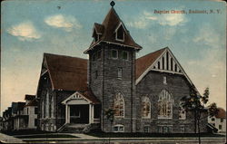 Baptist Church Endicott, NY Postcard Postcard