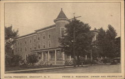 Hotel Frederick Endicott, NY Postcard Postcard