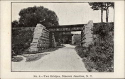 Two Bridges Nineveh Junction, NY Postcard Postcard