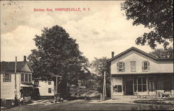 Belden Avenue Harpursville, NY Postcard Postcard