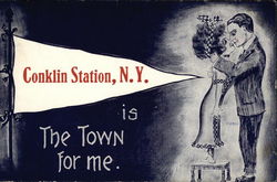 The Town for Me Postcard