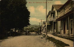 Main Street Chenango Forks, NY Postcard Postcard