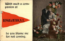 With such a companion at Postcard