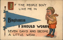 If the people don't like me in Postcard