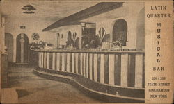 Latin Quarter Musical Bar, 201-203 State Street Postcard