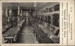 A Portion of Main Floor; The Fair Store Binghamton, NY Postcard Postcard