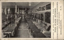 A Portion of Main Floor; The Fair Store Postcard