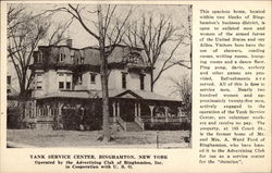 Yank Service Center Postcard