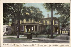 Hotel Lincoln Postcard