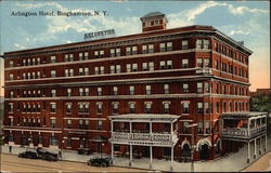 Arlington Hotel Binghamton, NY Postcard Postcard