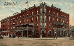 View of Arlington Hotel Postcard