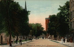 Chenango Street, Looking South Postcard