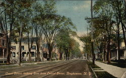 Court Street, Looking East From Carrol Street Postcard