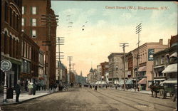Court Street West Postcard