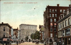 Court Street, Looking East Postcard