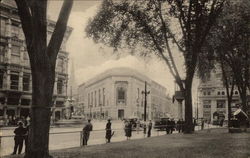Court and Chenango Streets Postcard