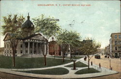Court House Square Postcard