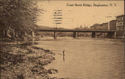 Court Street Bridge Postcard
