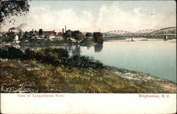View of Susquehanna River Postcard
