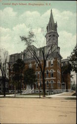 Central High School Postcard