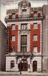 Binghamton Savings Bank Building Postcard