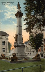 Soldiers' Monument Postcard