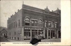 Denning's Department Store Postcard