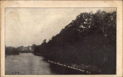 Otselic River Whitney Point, NY Postcard Postcard