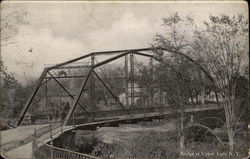 Bridge Upper Lisle, NY Postcard Postcard