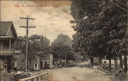 Main Street Union, NY Postcard Postcard