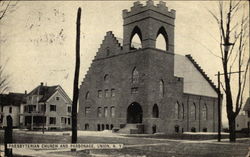 Presbyterian Church and Parsonage Postcard