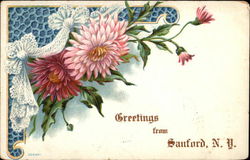 Greetings from Sanford, NY Postcard Postcard