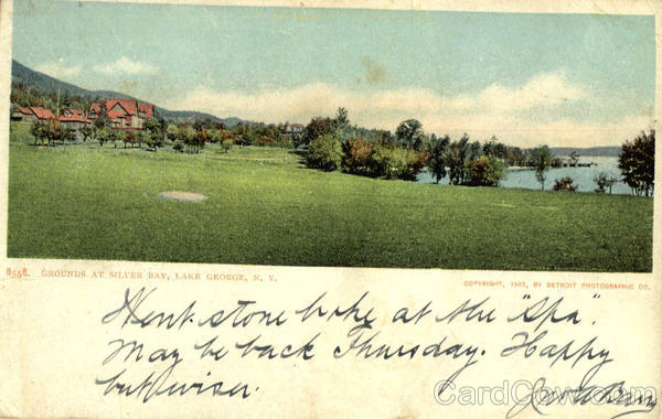 Grounds At Silver Bay Lake George New York