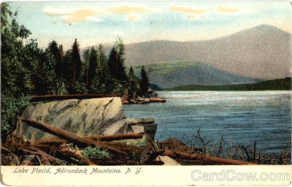 Lake Placid Adirondack Mountains New York