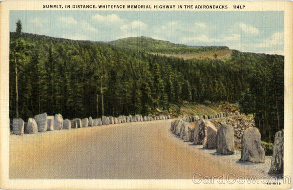 Summit, In Distance, Whiteface Memorial Highway Adirondacks New York