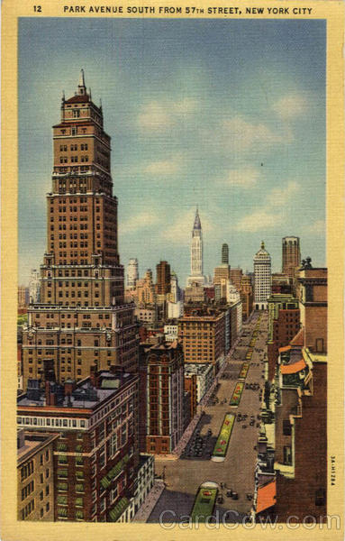 Park Avenue South, 57th Street New York City