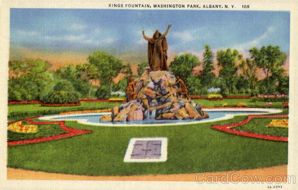 Kings Fountain, Washington Park Albany New York
